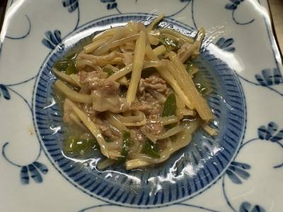 減塩 チンジャオロースー