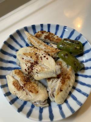 鶏手羽の塩焼き