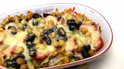 オクラのチーズ焼き