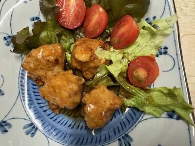 肉だんごの甘酢あん