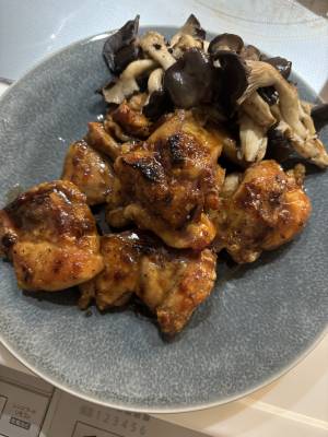 バルサミコ照り焼きチキン ~甲州地どりのもも肉で~