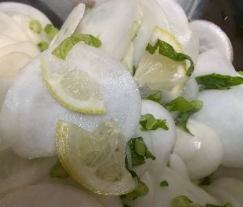 かぶのはちみつレモンマリネ