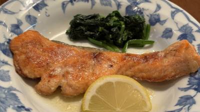 さけのレモンバタームニエル