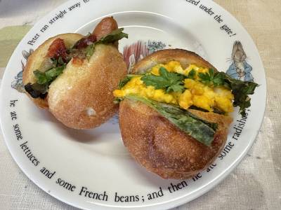 半熟たまごサンド