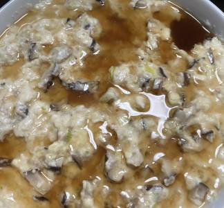 豆腐と帆立のレンジ蒸し