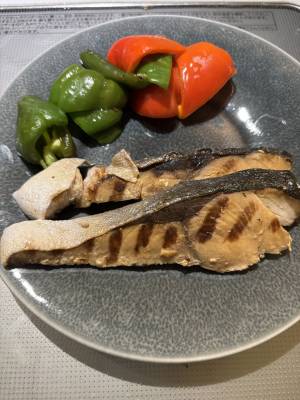 焼きぶりと野菜のはちみつみそ漬け