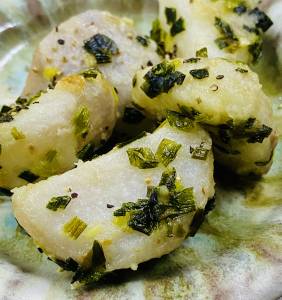 里芋のねぎ塩まみれ