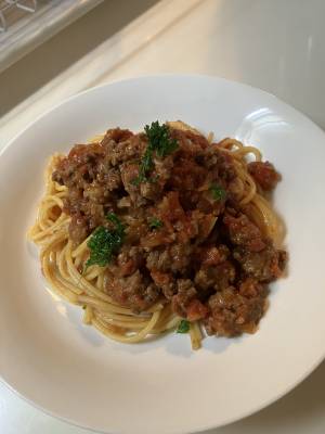 ミートソーススパゲッティ