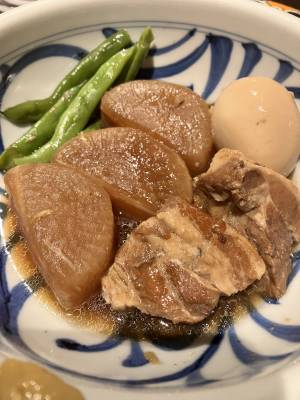 大根と豚肉のべっこう煮