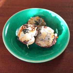 くるみとごまのあん焼き