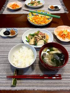 かぶとベーコンのサッと炒め