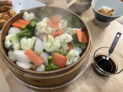 温野菜の中国風サラダ