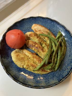 鶏ささ身のタンドリー風