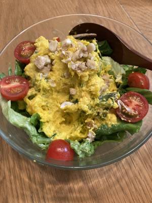 かぼちゃのサラダ