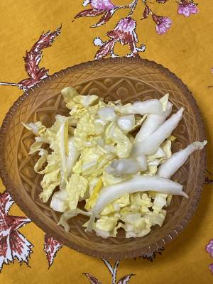 白菜のコールスロー