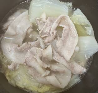 白菜と豚肉の重ね煮