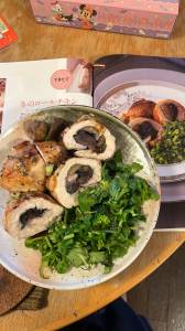 冬のロールチキン