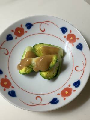 芽キャベツのからし酢みそ