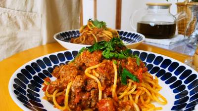 ミートソーススパゲッティ