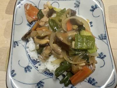 中国風あんかけ丼