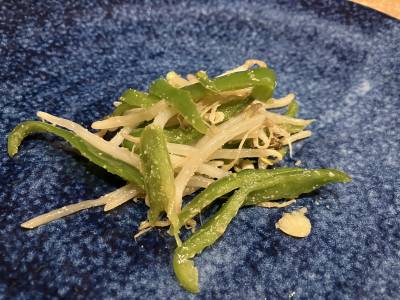 もやしとピーマンのナムル