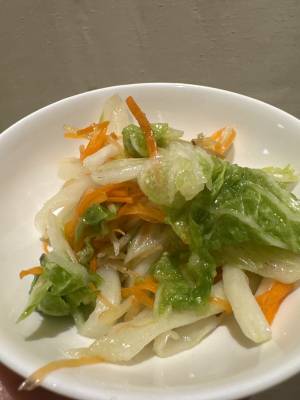 白菜の甘酢漬け
