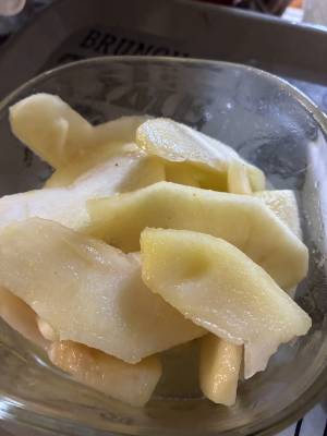 りんごのソテー