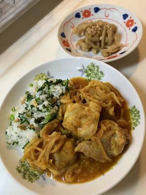 トマトチキンカレー