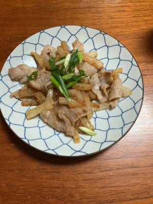 大根と豚バラの甘辛みそ炒め
