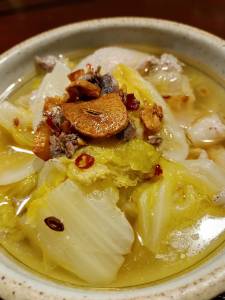 とろとろ白菜のペペロン鍋