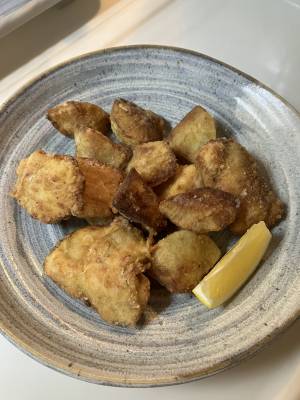 大根と鶏肉のから揚げ