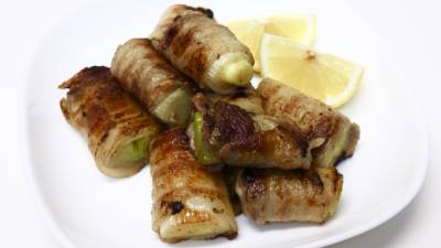 ねぎの肉巻き焼き