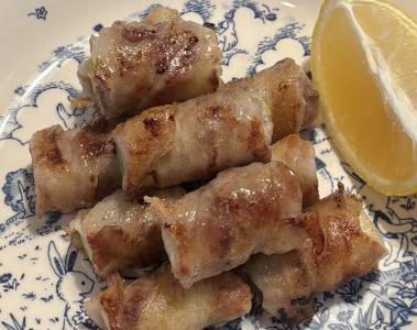 ねぎの肉巻き焼き