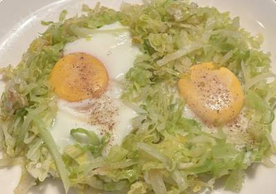 キャベツの巣ごもり