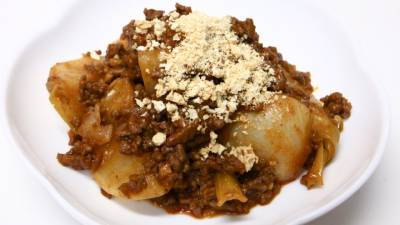 かぶのミートソース煮