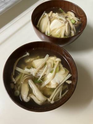 きのこの酸辣湯（サンラータン）