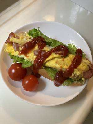 ウインナポテたまドッグ弁当