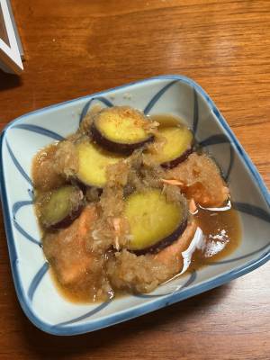 さけとさつまいものおろし煮