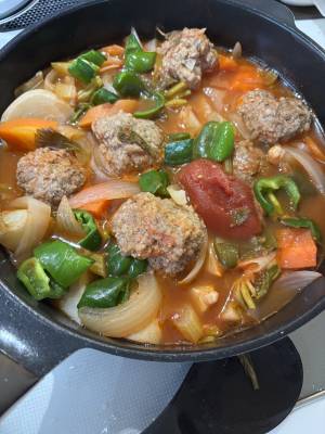 ミートボールのトマト煮