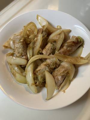 肉巻きしょうが焼き