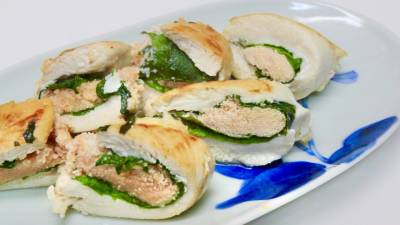 ささ身の明太子はさみ