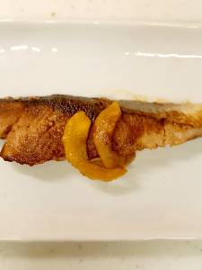 さわらの柚庵ムニエル