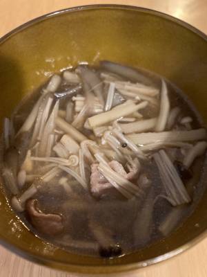 きのこスープ鍋