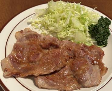 豚のしょうが焼き