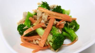 ブロッコリとにんじんのツナサラダ