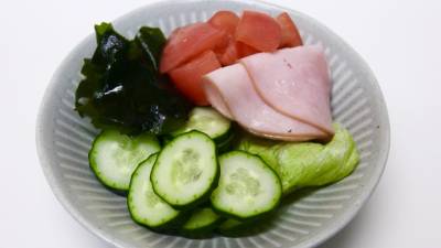 ハムレタスサラダ