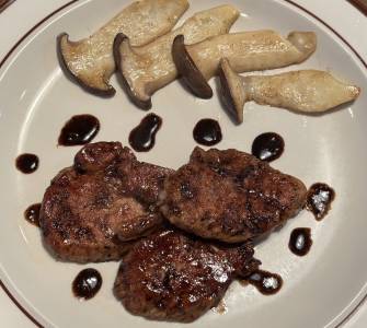 豚肉のソテーバルサミコ風味