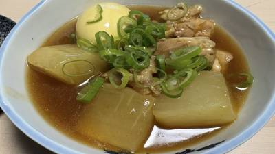 鶏もも肉の角煮風