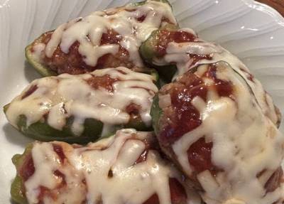 ピーマンの肉詰め