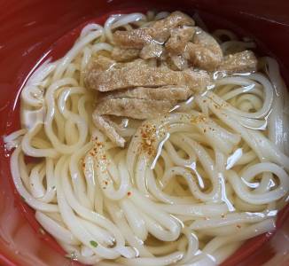 刻みきつねうどん